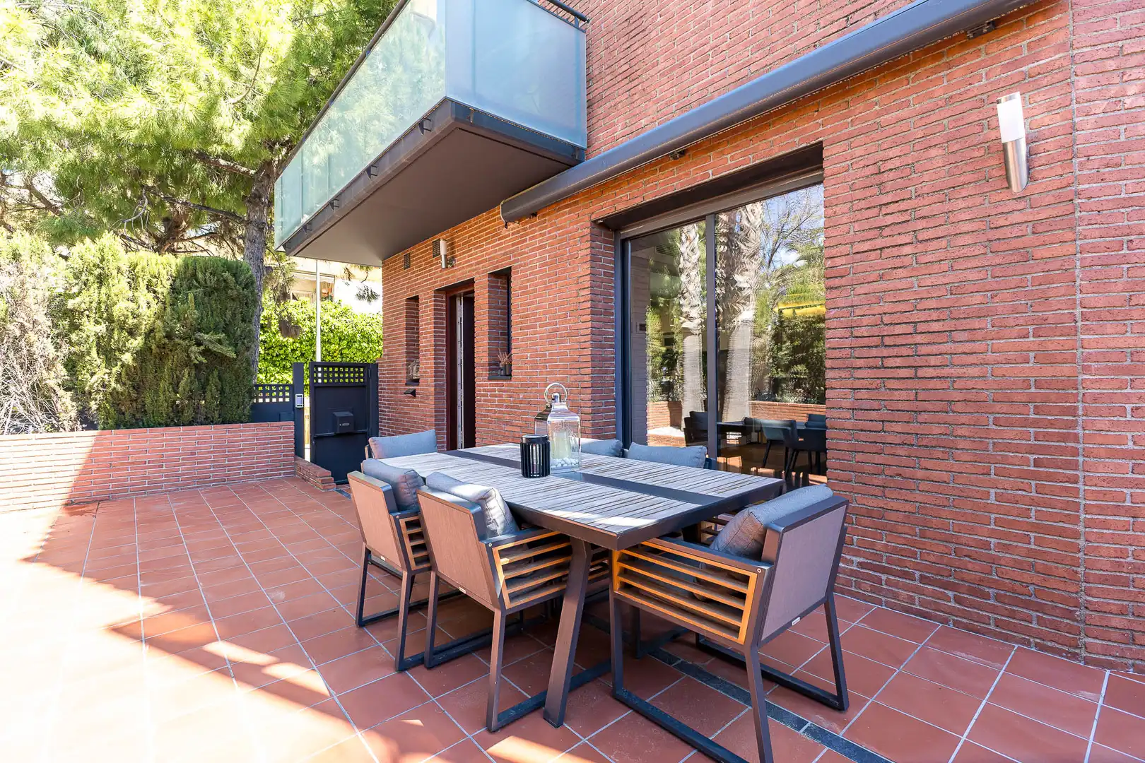 Terrassa de Casa adosada en venda en Sitges amb Calefacció, Jardí privat i Parquet