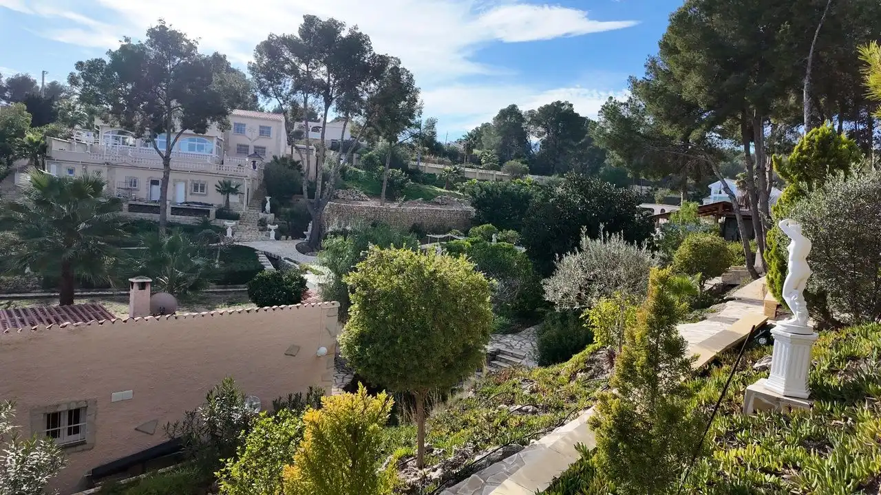 Jardín de Casa o chalet en venta en L'Alfàs del Pi con Aire acondicionado, Calefacción y Jardín privado