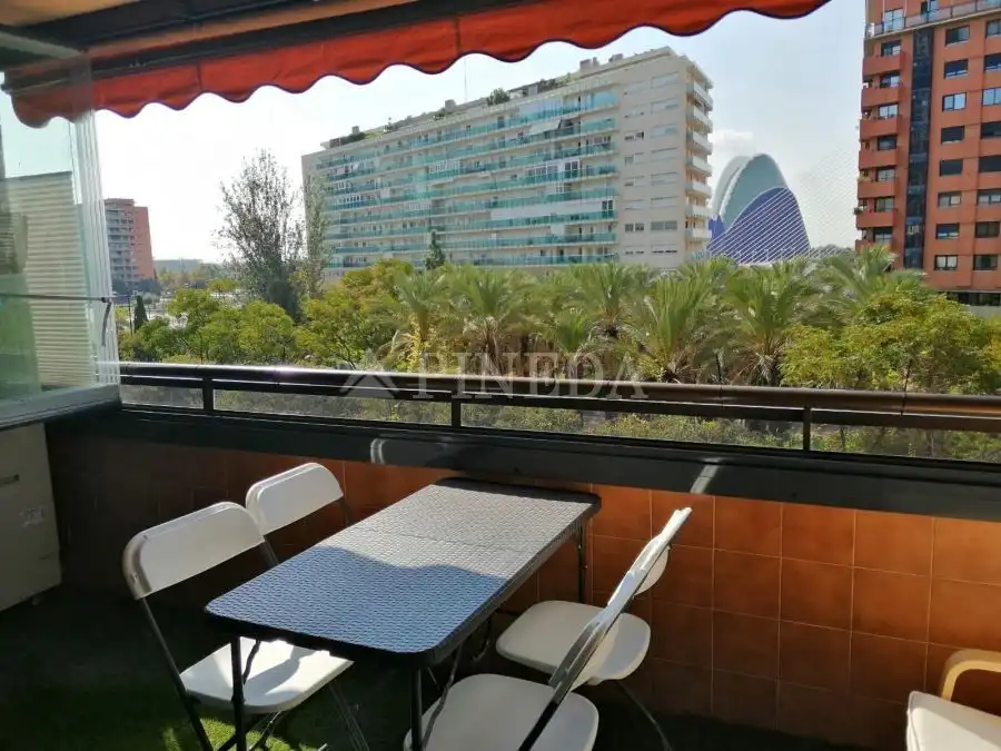 Terrassa de Pis de lloguer en Valencia amb Aire condicionat, Calefacció i Terrassa
