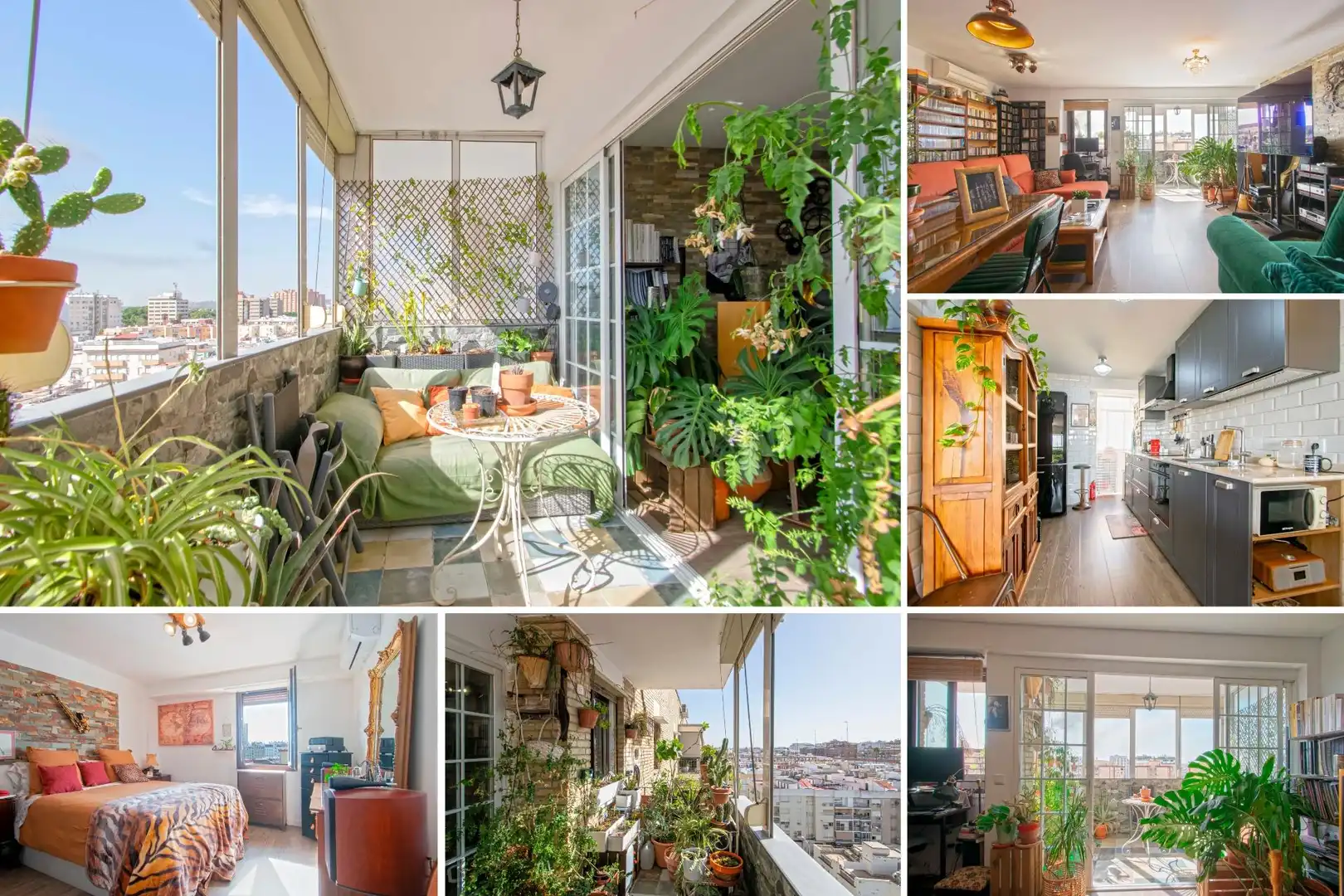 Balcony of Flat for sale in Sevilla  with Air Conditioner and Terrace