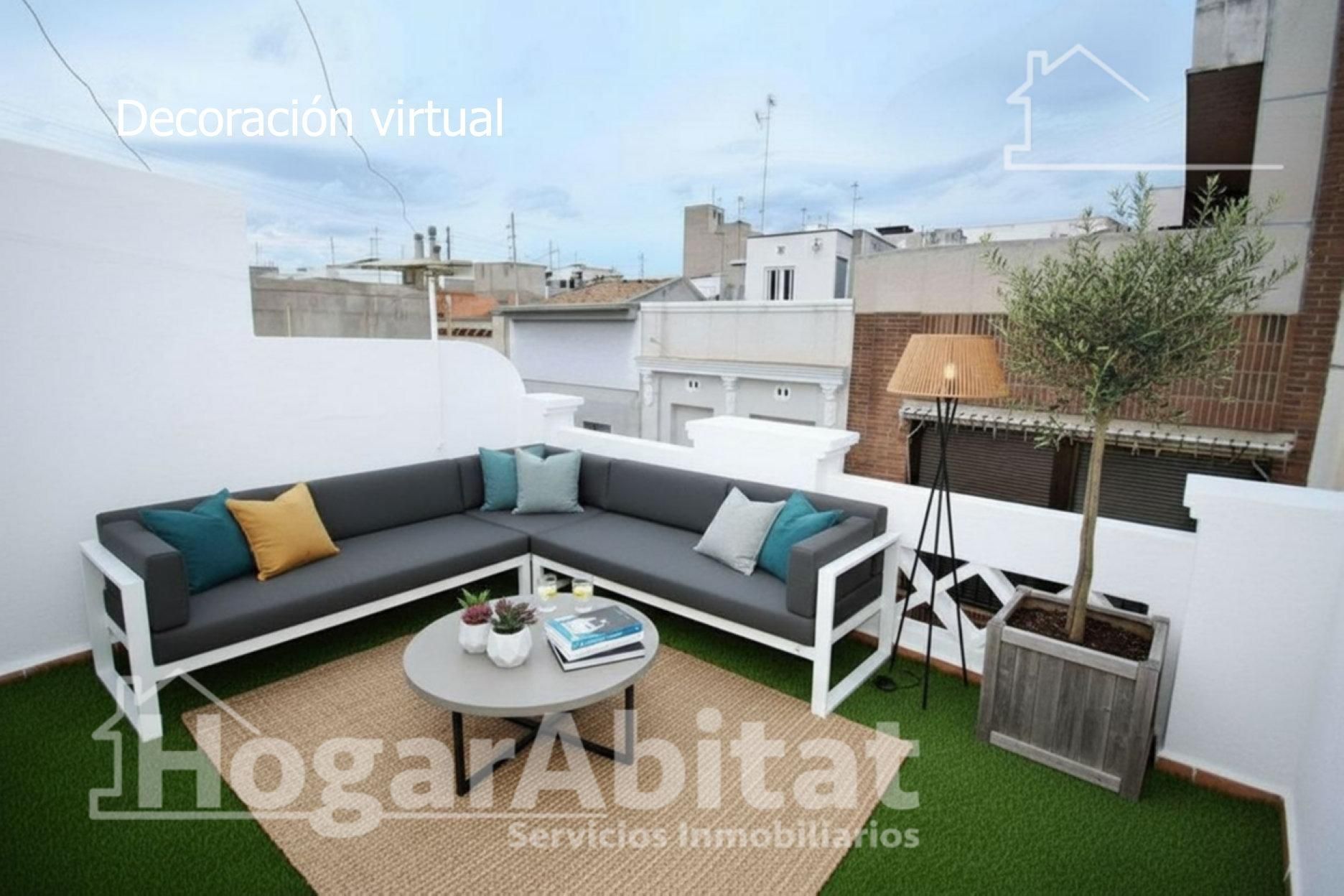 Terrassa de Casa o xalet en venda en Vila-real amb Terrassa
