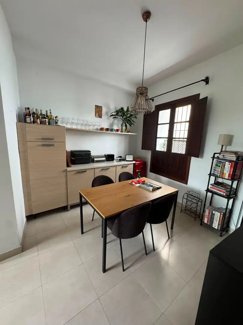 Küche von Haus oder Chalet zur Miete in Sevilla mit Klimaanlage, Parkett und Terrasse