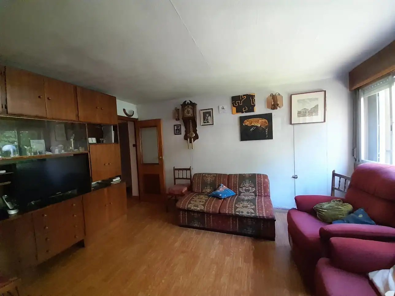Living room of Flat for sale in Madrid  with Air Conditioner, Heating and Storage room