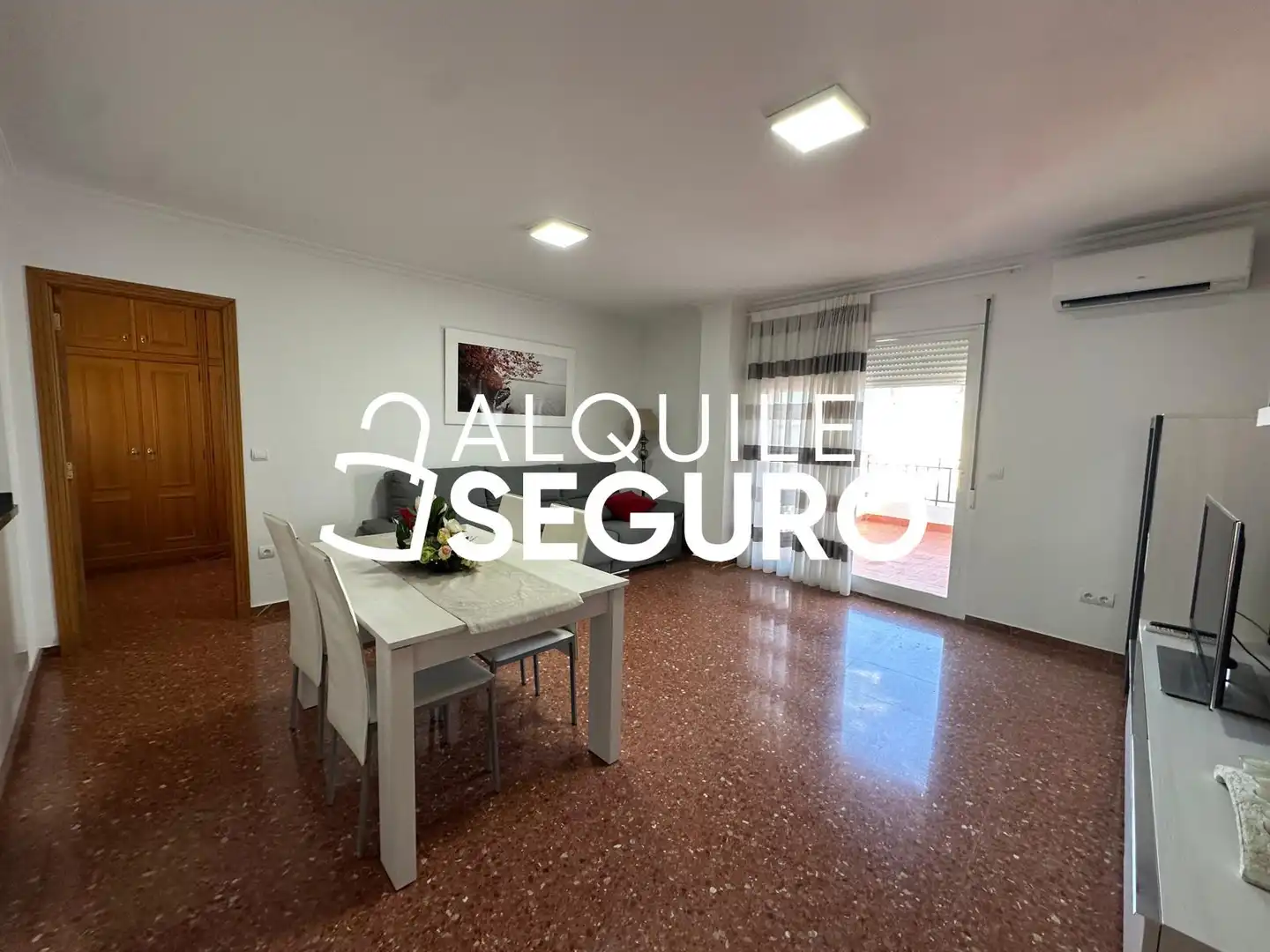 Exterior view of Flat for rent in Chiva  with Air Conditioner, Terrace and Furnished