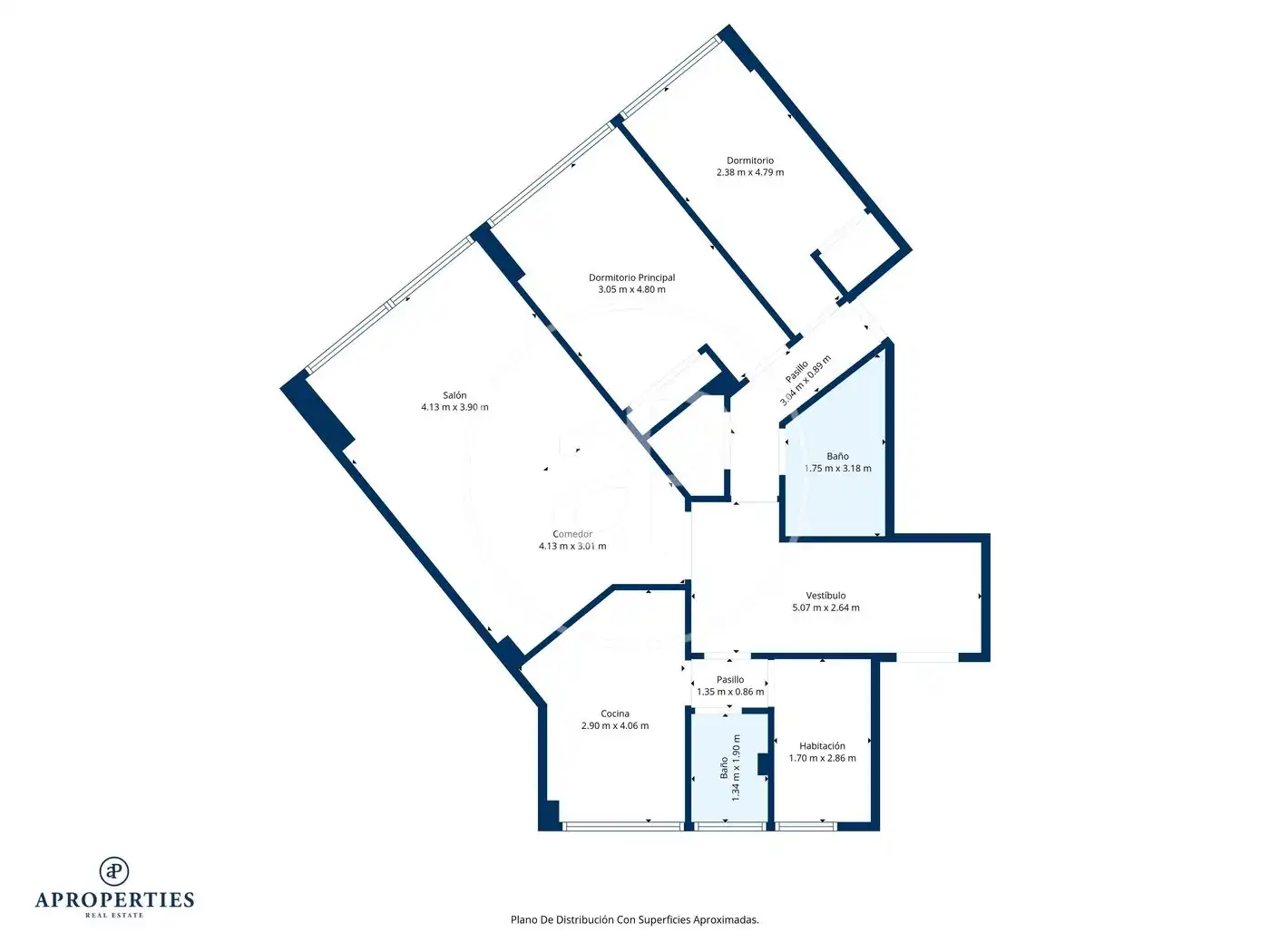 Piso en venta en Madrid con Aire acondicionado y Calefacción