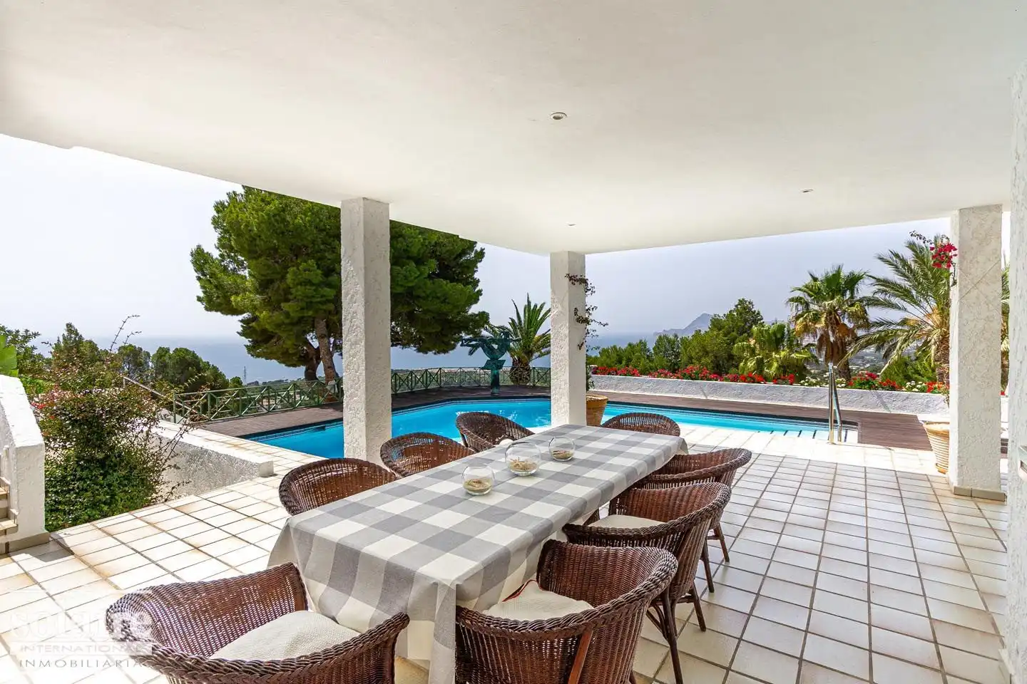 Terraza de Casa o chalet en venta en Altea con Aire acondicionado, Calefacción y Jardín privado