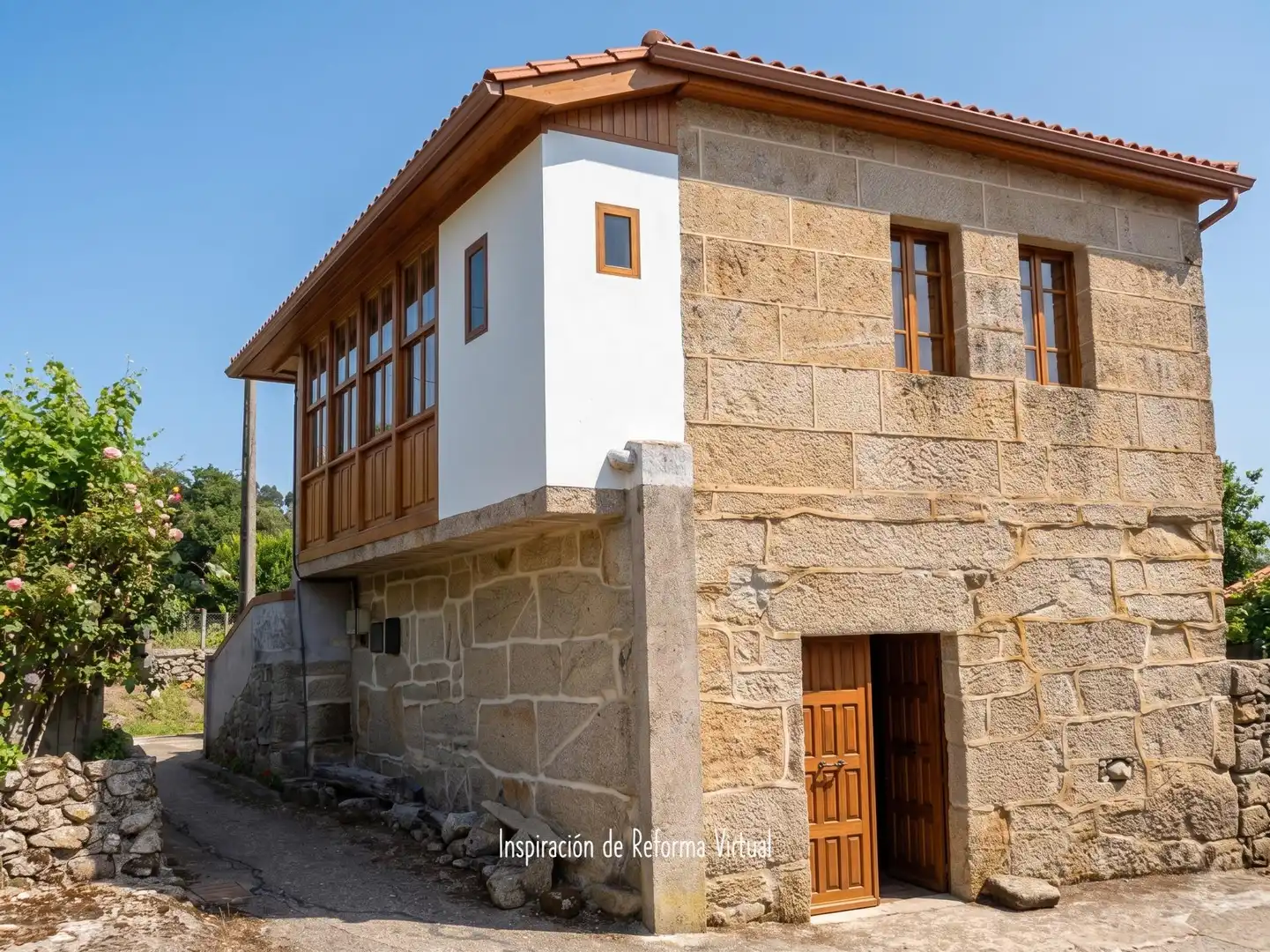 Vista exterior de Finca rústica en venda en San Cristovo de Cea