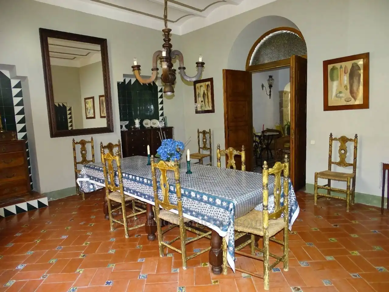 Comedor de Finca rústica en venta en La Secuita con Terraza y Amueblado