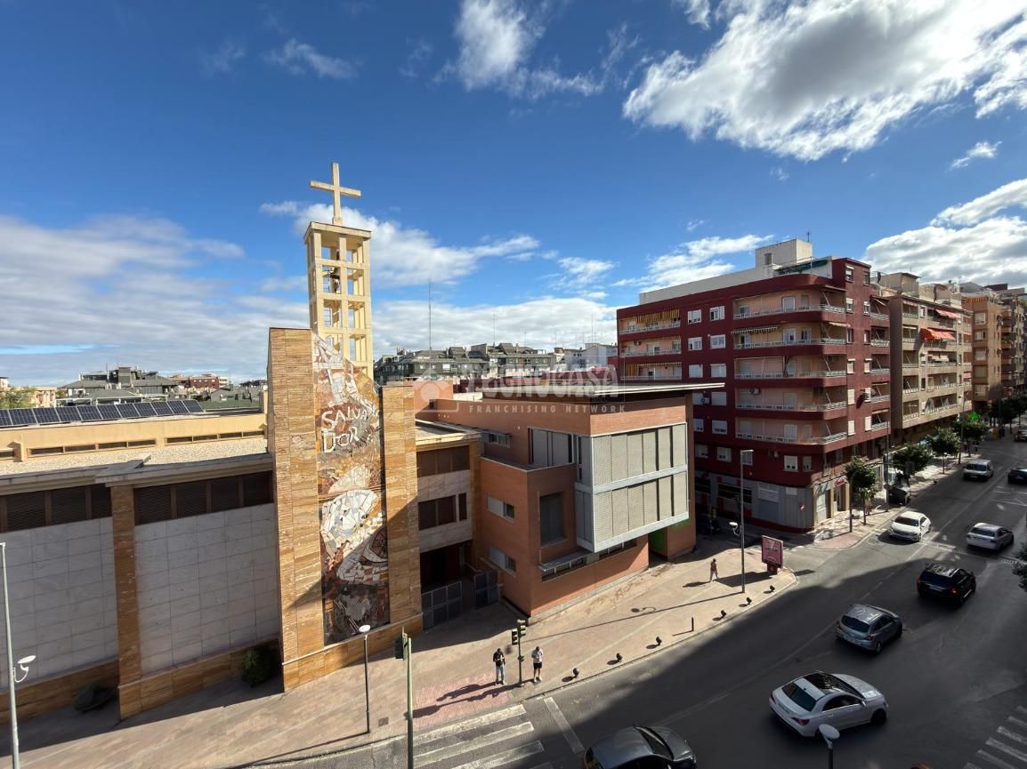 Exterior view of Flat for sale in  Jaén Capital  with Air Conditioner and Balcony