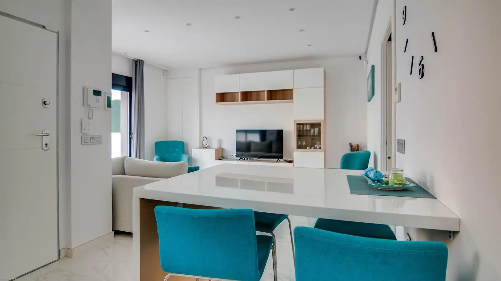 Sala d'estar de Casa o xalet en venda en San Javier amb Aire condicionat, Calefacció i Jardí privat