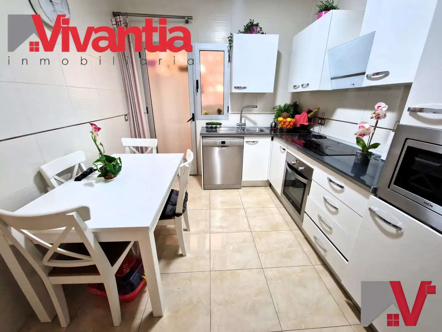 Cocina de Apartamento en venta en Lorca