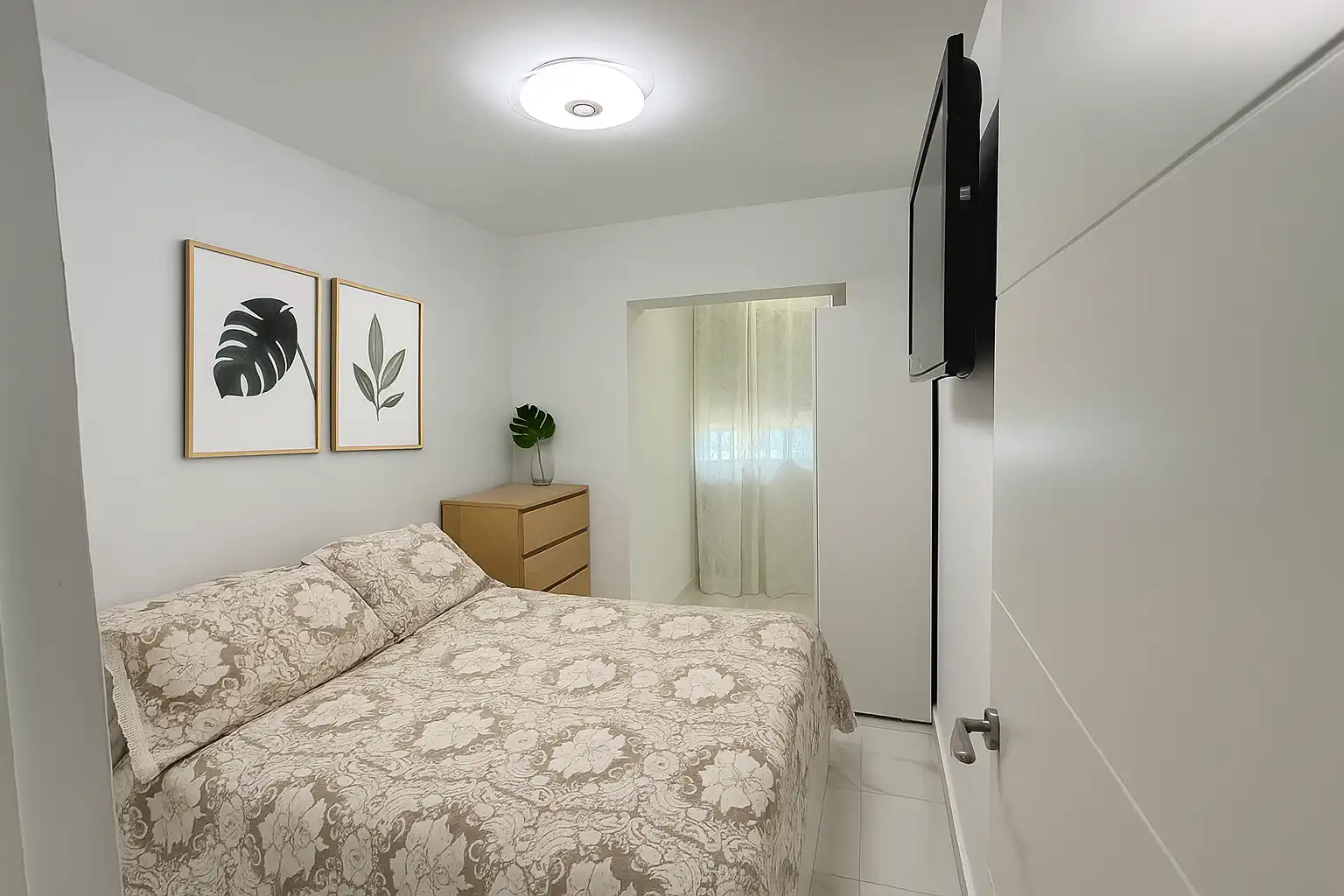 Bedroom of Flat for sale in Benalmádena  with Air Conditioner and Terrace