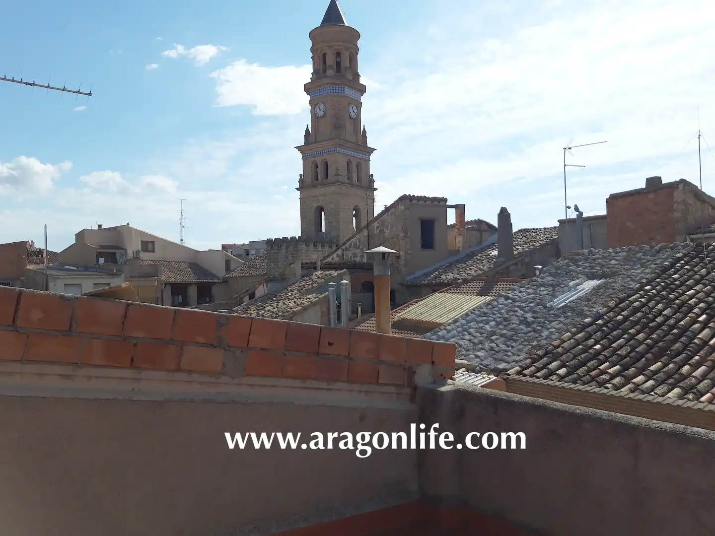 Vista exterior de Casa o chalet en venta en Maella con Amueblado, Horno y Balcón