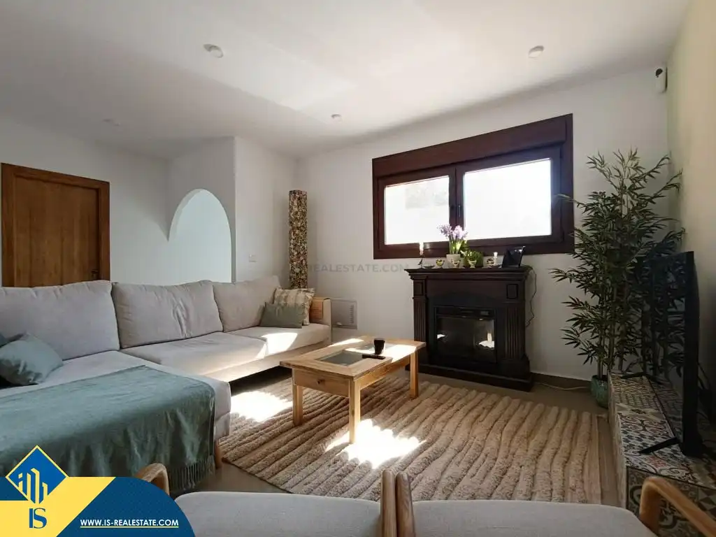 Sala de estar de Casa o chalet en venta en Pilar de la Horadada con Jardín privado, Terraza y Amueblado