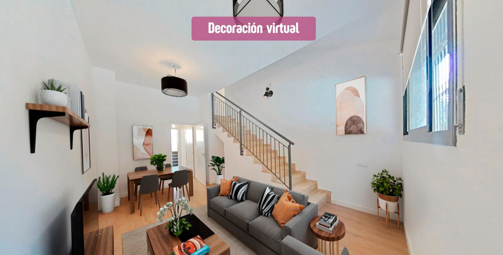 Living room of Duplex for sale in  Barcelona Capital  with Heating