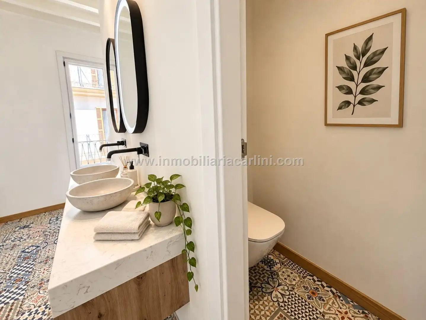 Badezimmer von Wohnung zur Miete in  Palma de Mallorca