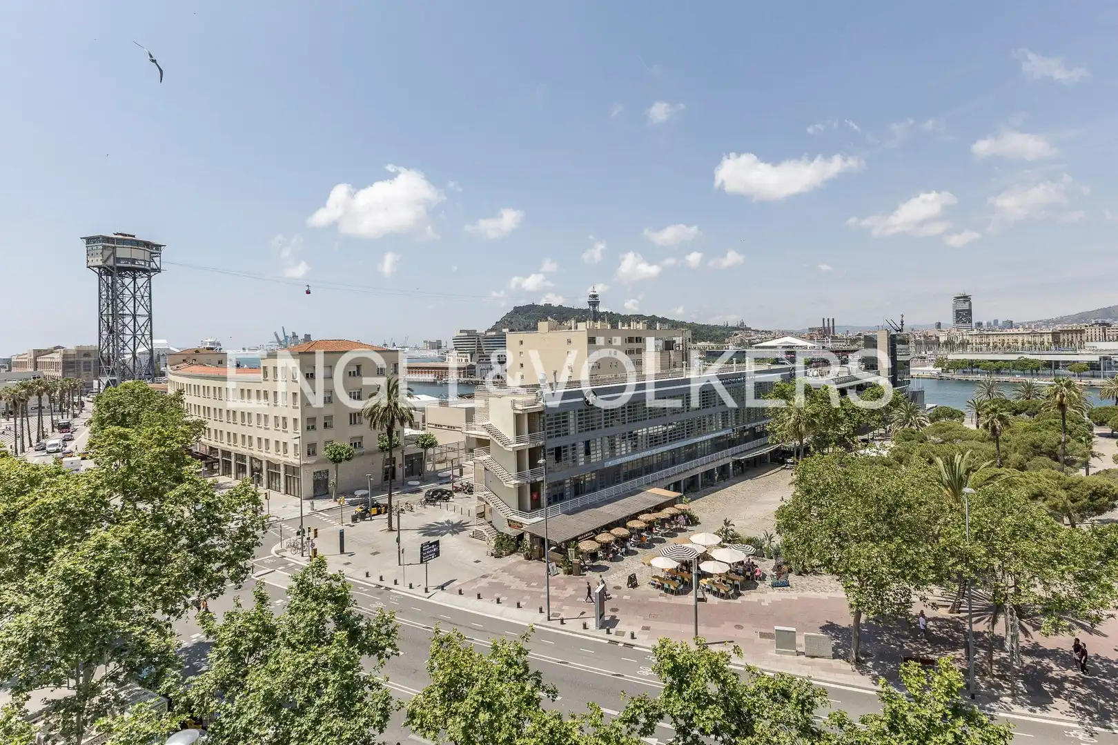 Außenansicht von Wohnung zur Miete in Barcelona mit Klimaanlage, Heizung und Parkett