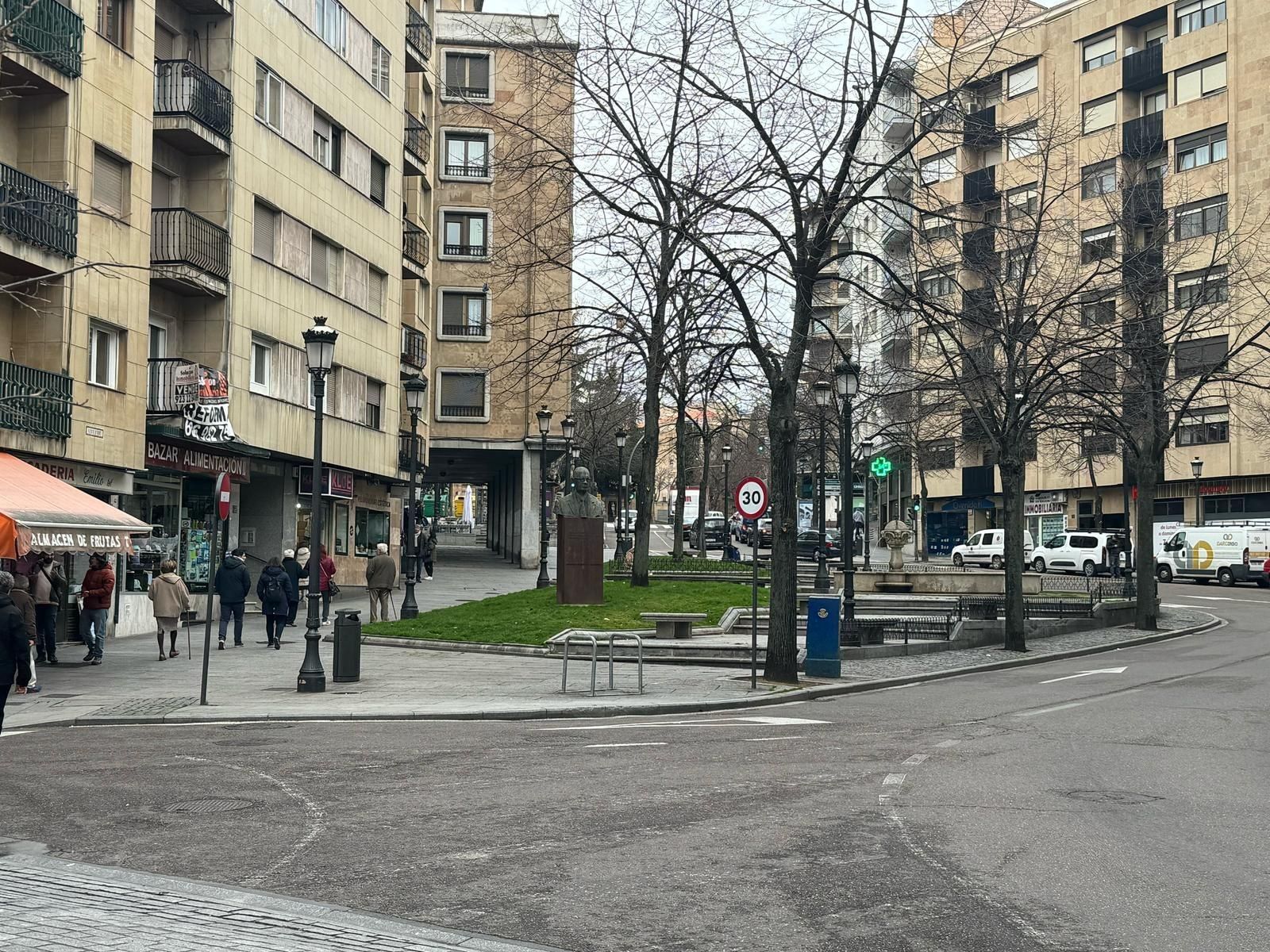 Vista exterior de Pis en venda en Salamanca Capital amb Calefacció, Terrassa i Balcó