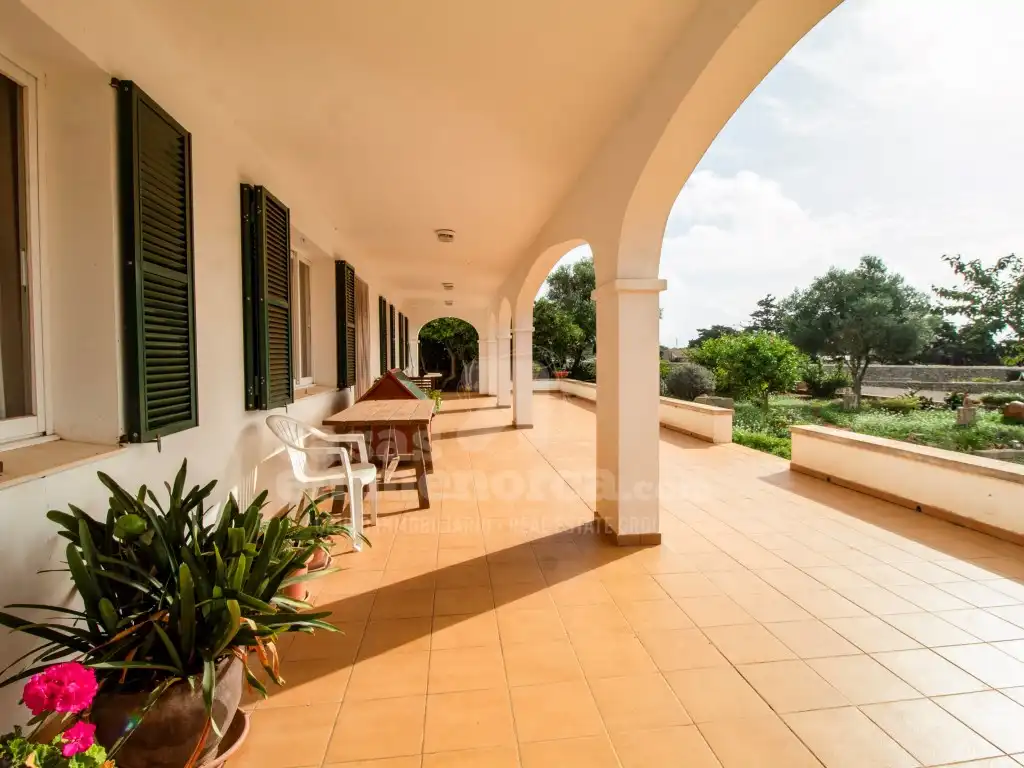 Terrassa de Finca rústica en venda en Maó - Mahón amb Jardí privat, Terrassa i Piscina
