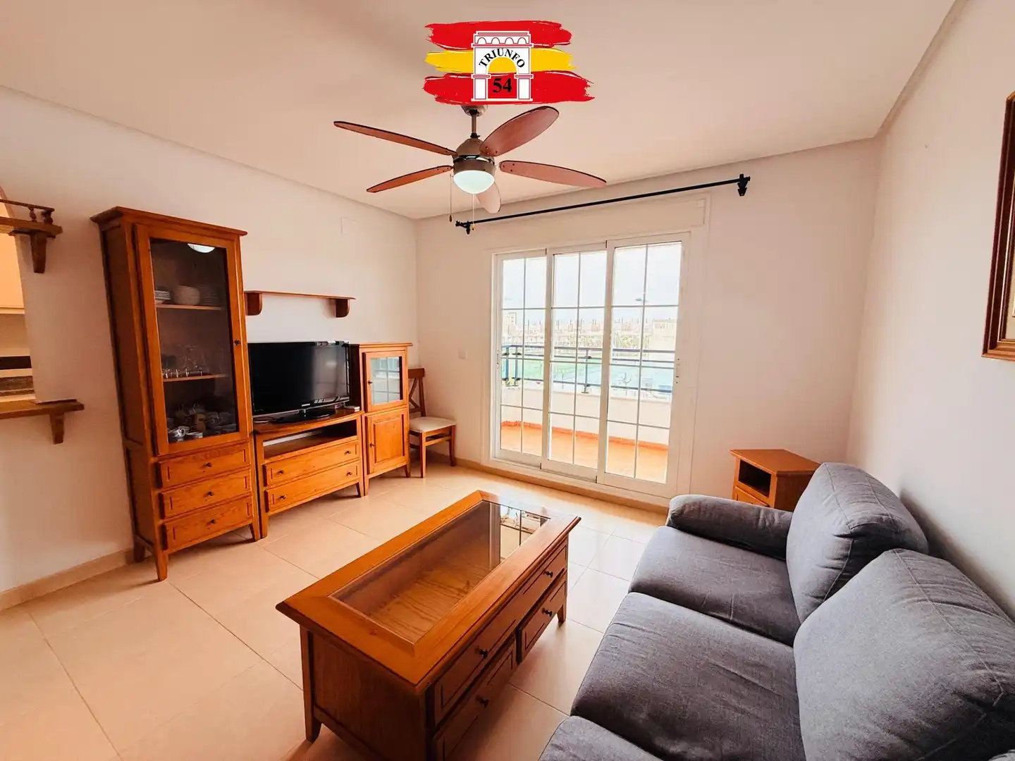Sala de estar de Ático en venta en Pilar de la Horadada con Aire acondicionado, Jardín privado y Trastero