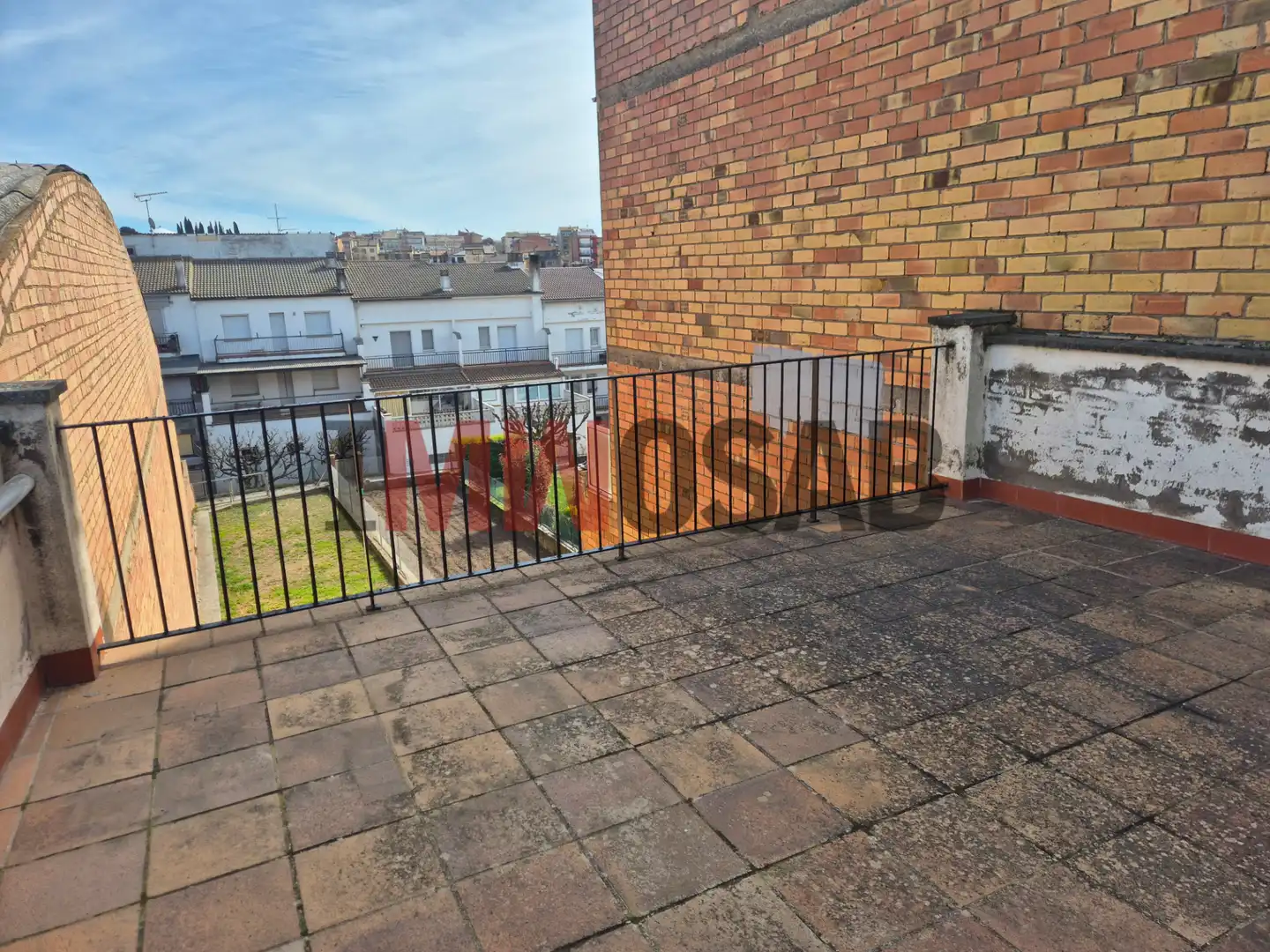 Terrassa de Casa adosada en venda en Prats de Lluçanès amb Calefacció, Jardí privat i Terrassa