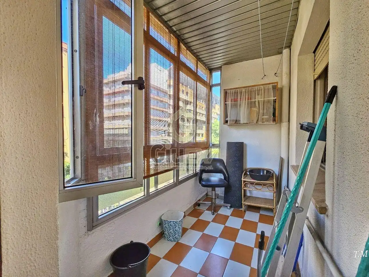 Terraza de Piso de alquiler en Cáceres con Aire acondicionado, Calefacción y Parquet