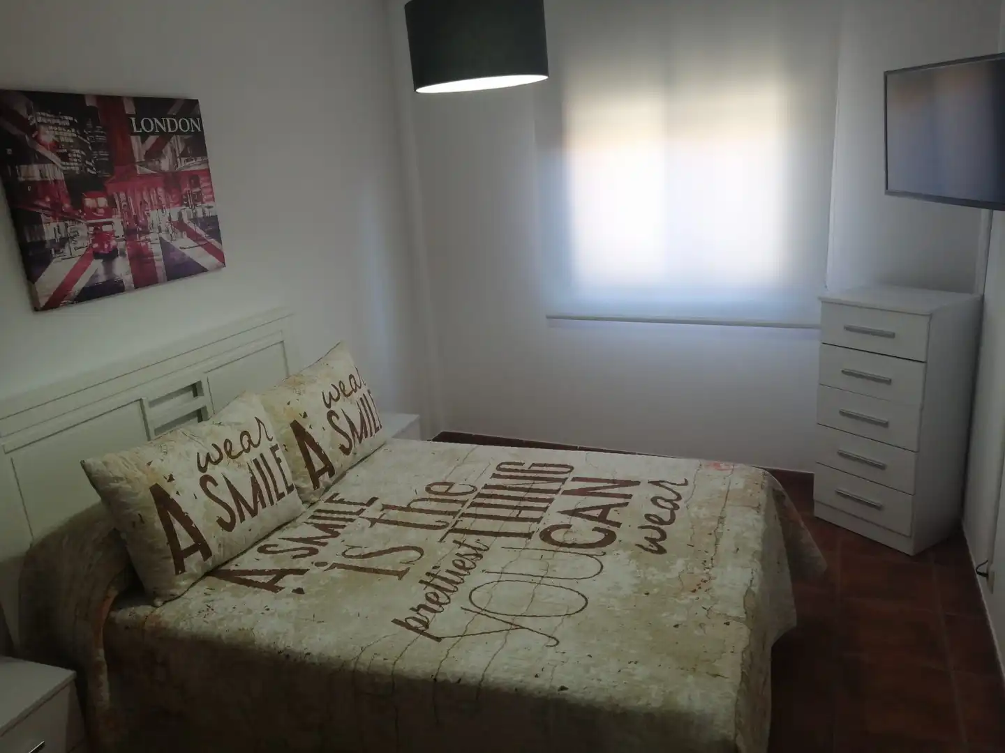Schlafzimmer von Wohnung zum Verkauf in O Grove   mit Heizung, Terrasse und Möbliert