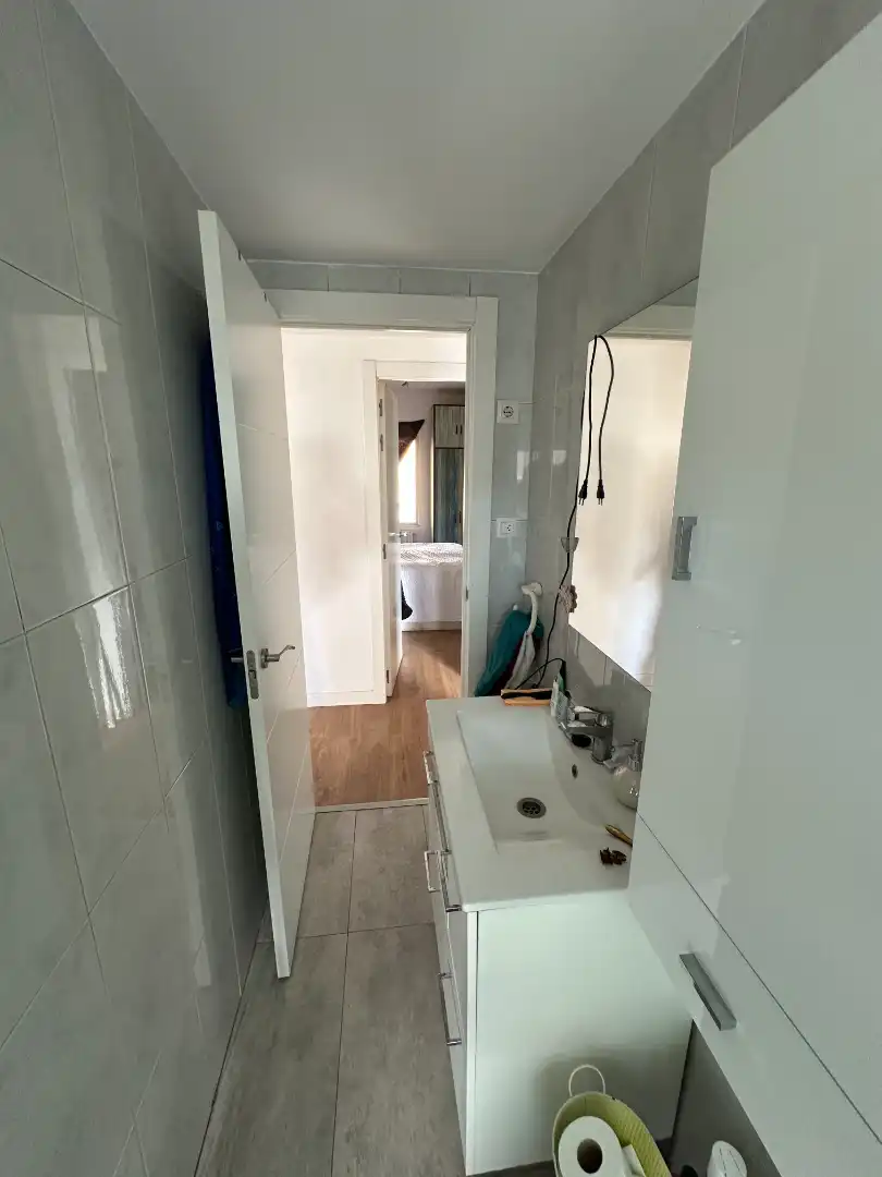 Bathroom of Flat for sale in Zaragoza  with Heating, Parquet flooring and Terrace