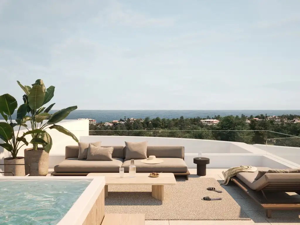 Habitatge amb piscina en venda a Mijas pueblo