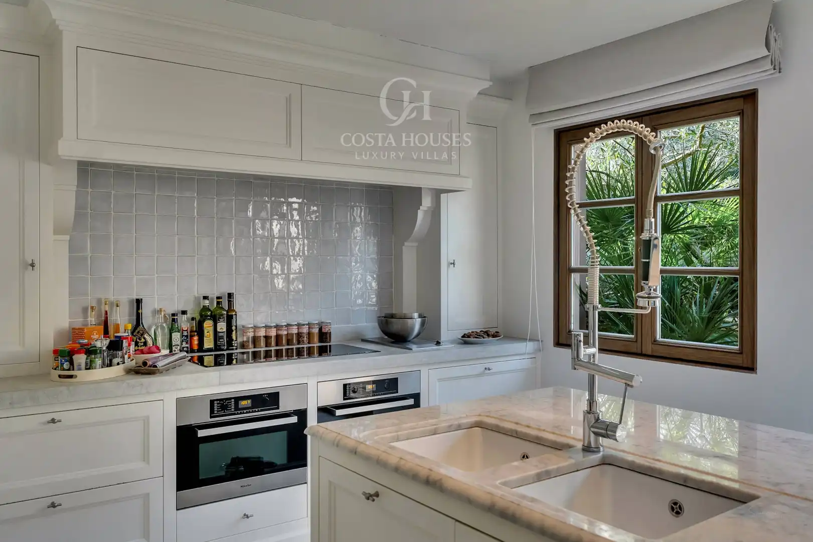 Cocina de Casa o chalet en venta en Jávea / Xàbia con Aire acondicionado, Calefacción y Jardín privado