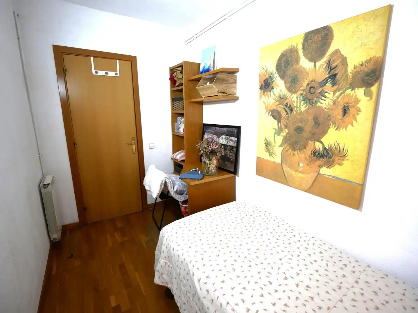 Schlafzimmer von Wohnung zum Verkauf in Barcelona mit Parkett