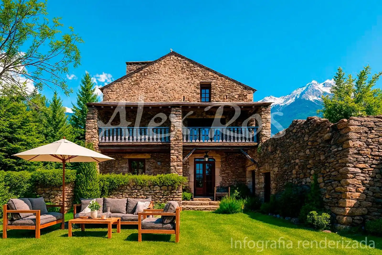 Terraza de Casa o chalet en venta en Llívia