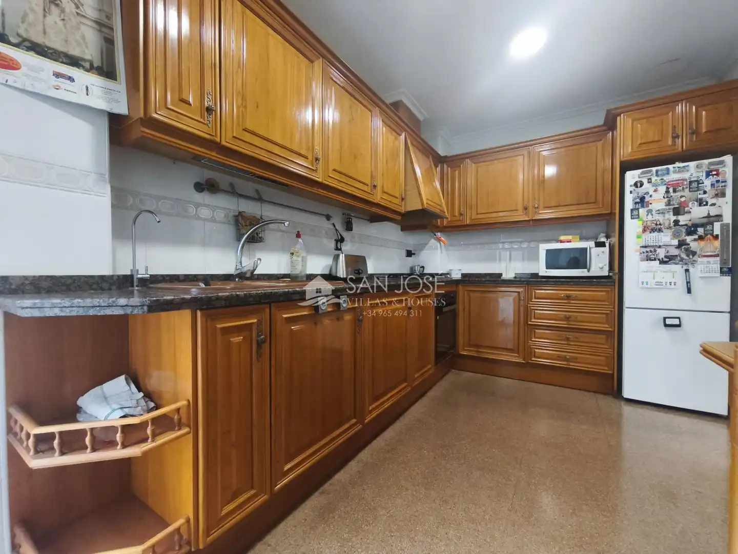Kitchen of Flat for sale in Aspe  with Air Conditioner