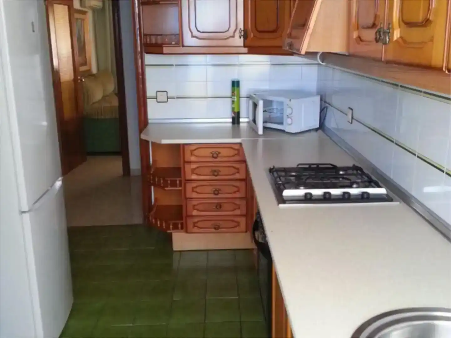 Kitchen of Flat for rent in Centro ciudad
