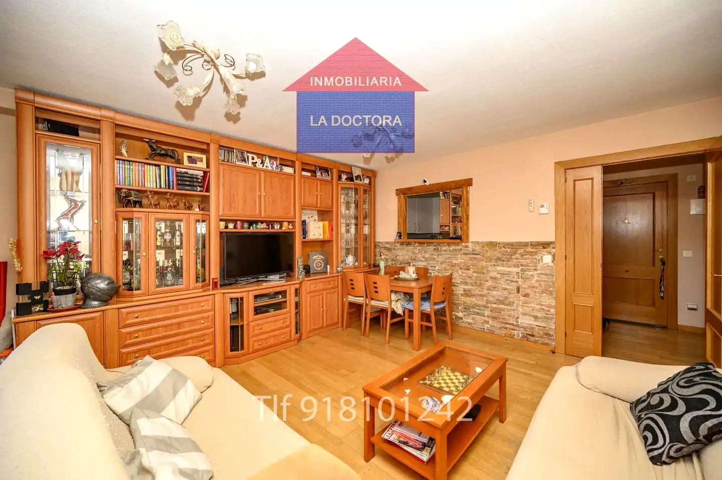 Sala de estar de Piso en venta en Las Ventas de Retamosa con Aire acondicionado, Calefacción y Piscina comunitaria
