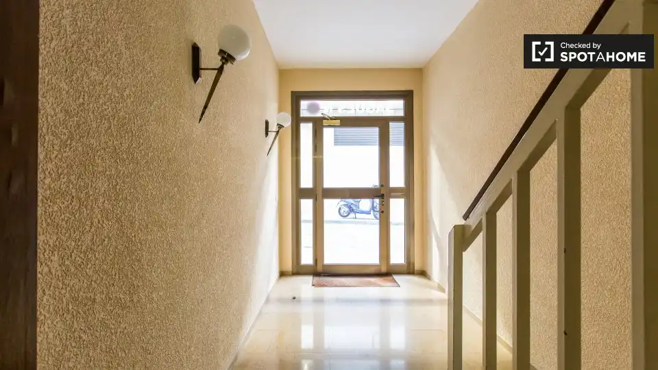 Flat for share in Barcelona  with Air Conditioner, Heating and Terrace
