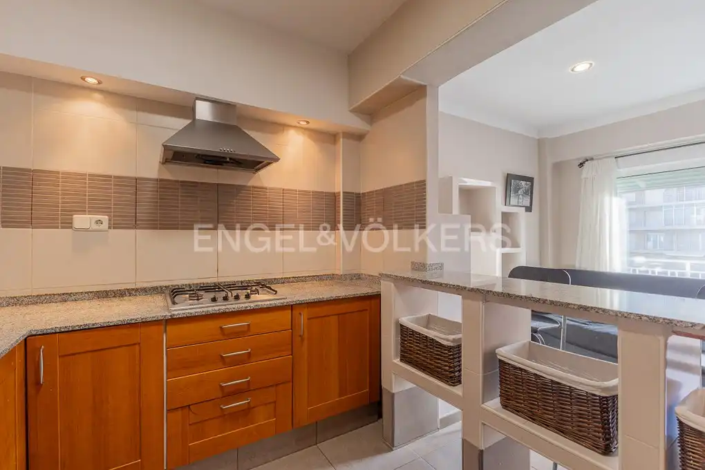Kitchen of Flat for sale in Sueca  with Heating, Terrace and Furnished