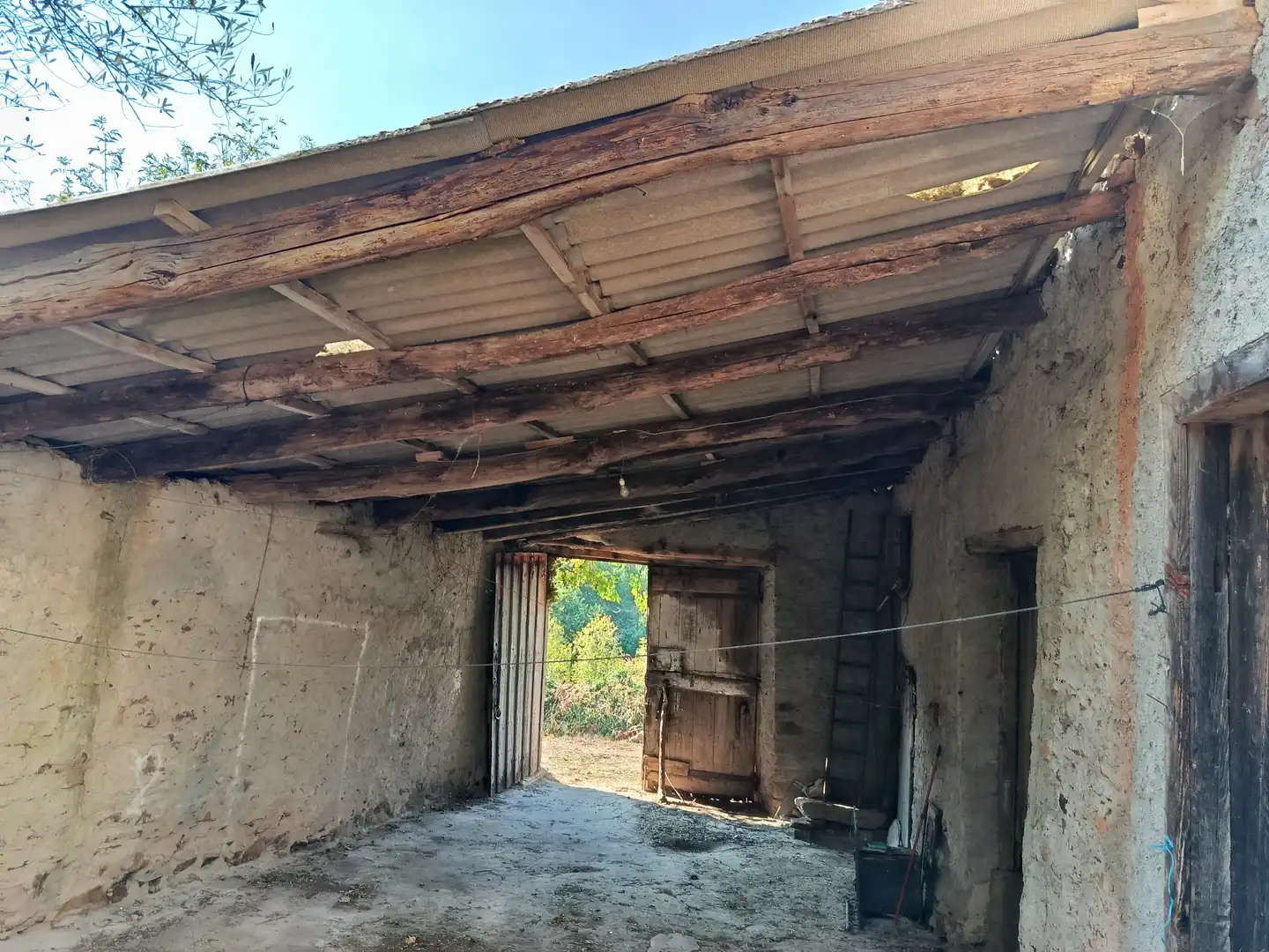 Vista exterior de Finca rústica en venda en A Pobra do Brollón  amb Jardí privat, Moblat i Forn