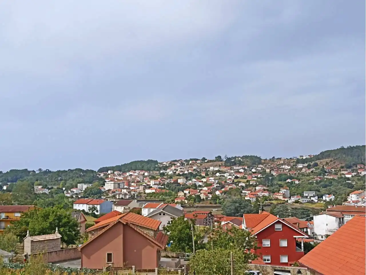 Exterior view of Houses for sale in Muros  with Private garden and Terrace