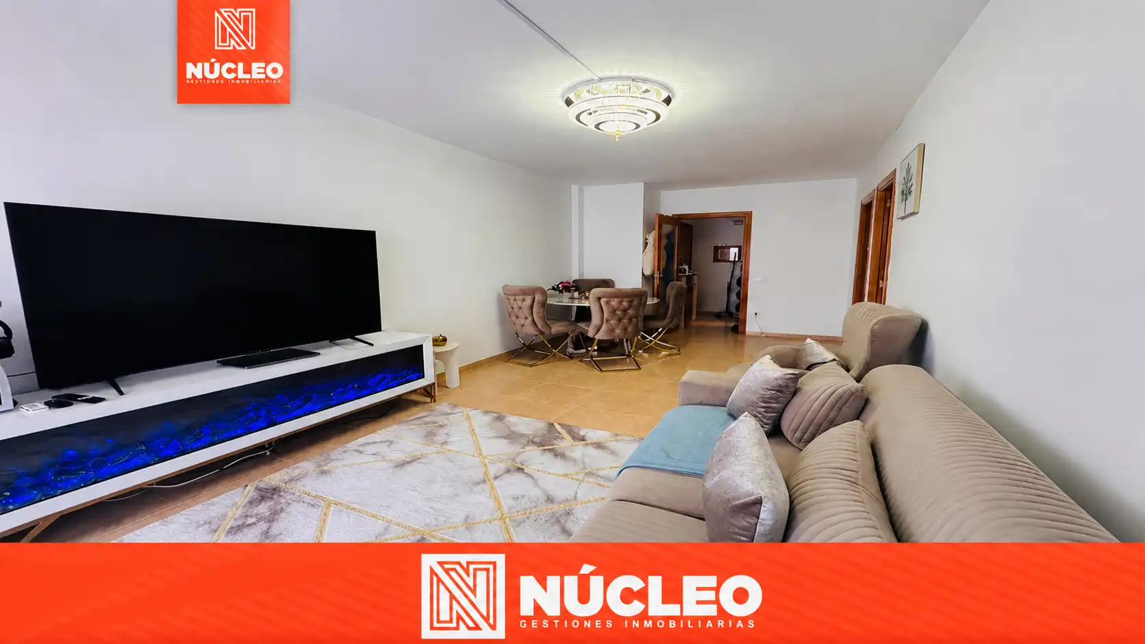 Living room of Flat for sale in La Canonja  with Air Conditioner, Terrace and Furnished