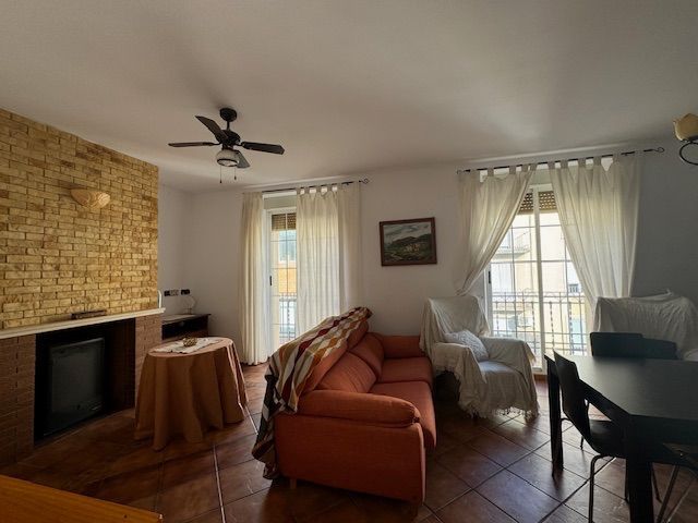 Sala d'estar de Pis de lloguer en Alcoy / Alcoi amb Aire condicionat, Calefacció i Terrassa