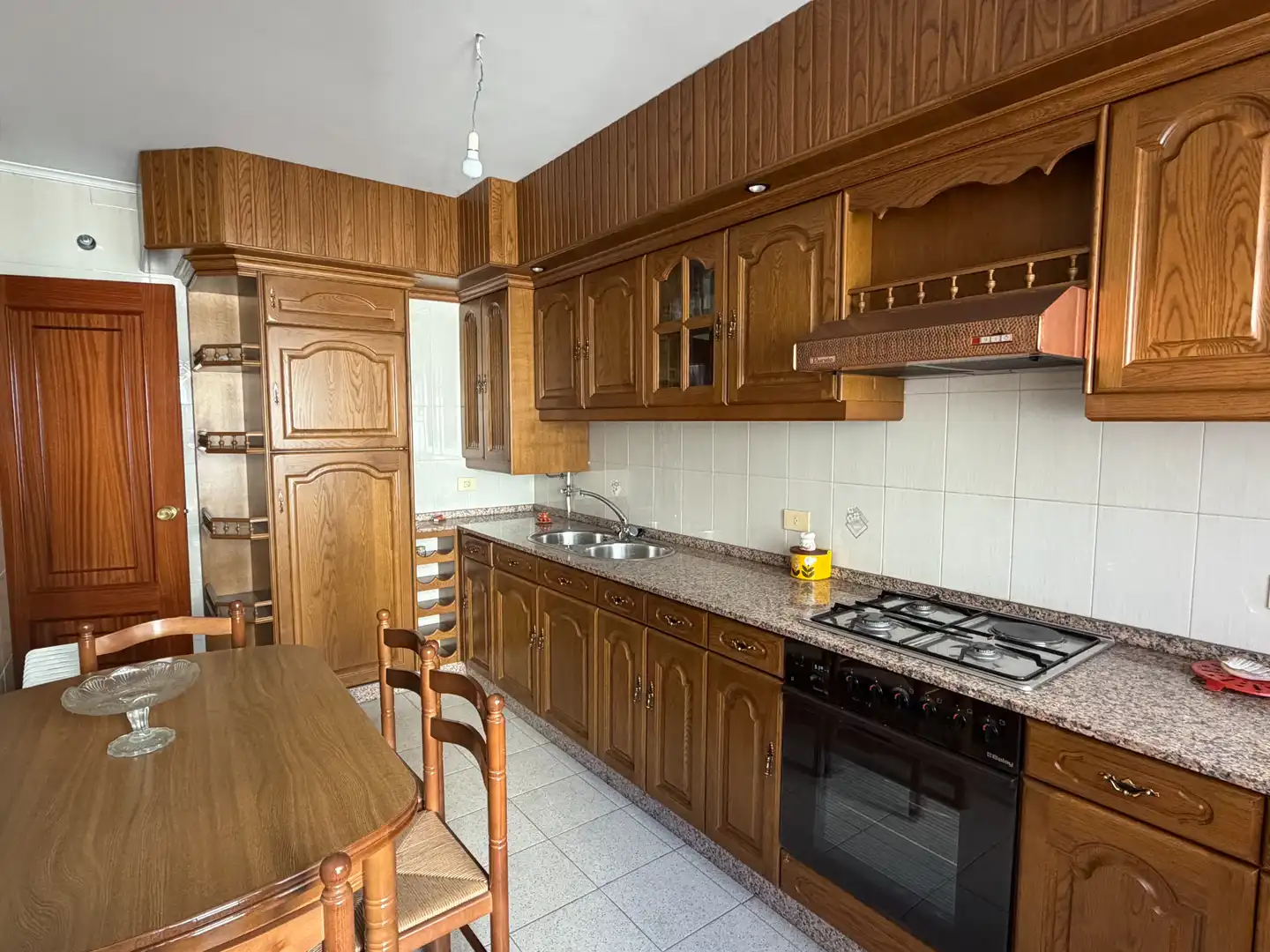 Küche von Wohnung zur Miete in O Carballiño   mit Heizung, Möbliert und Balkon