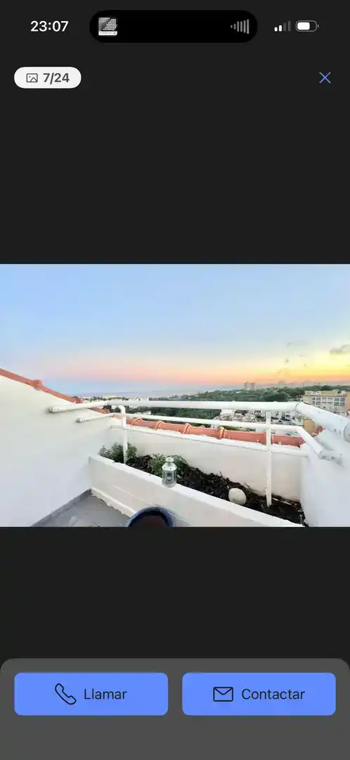 Terraza de Ático de alquiler en Orihuela con Aire acondicionado, Jardín privado y Piscina