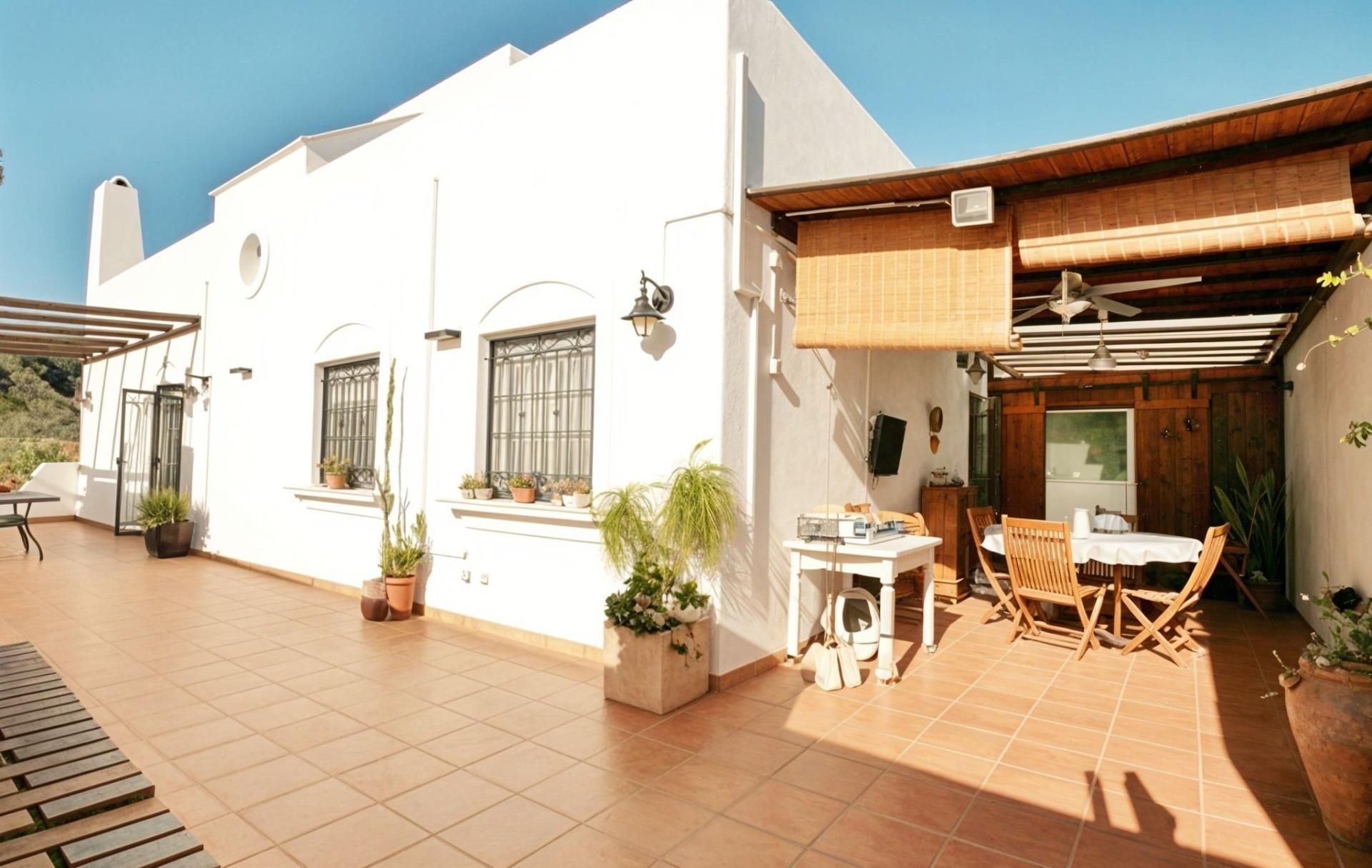 Terrace of Single-family semi-detached for sale in Níjar  with Air Conditioner, Private garden and Terrace