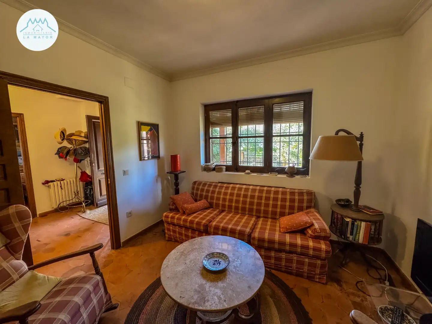 Sala de estar de Casa o chalet en venta en Piedrabuena con Calefacción, Jardín privado y Terraza