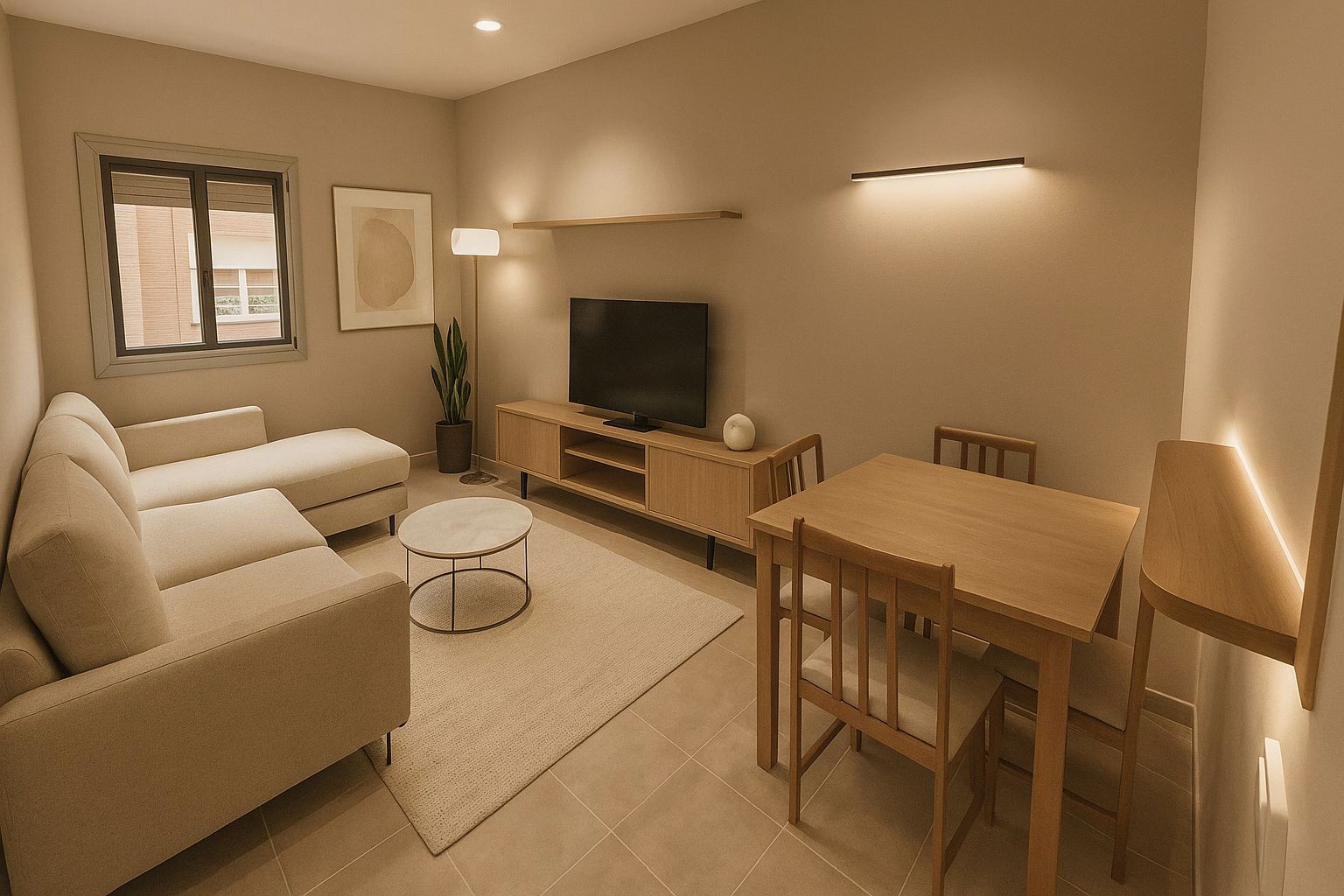 Living room of Flat for sale in Santa Coloma de Gramenet