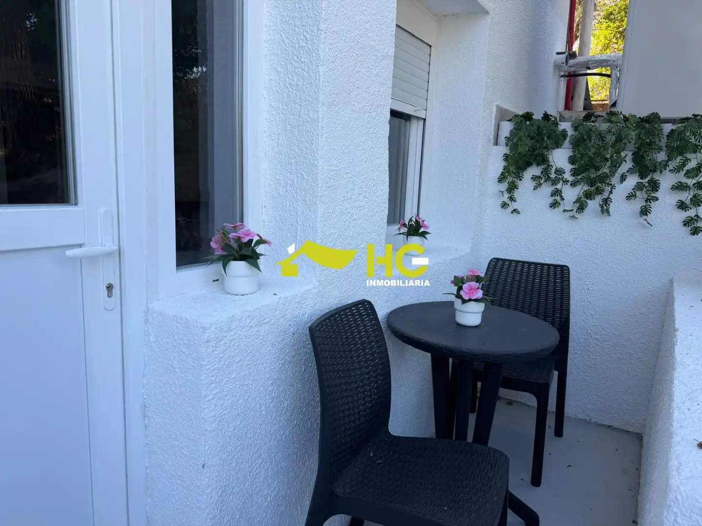 Terraza de Estudio de alquiler en Villaviciosa de Odón con Calefacción y Amueblado