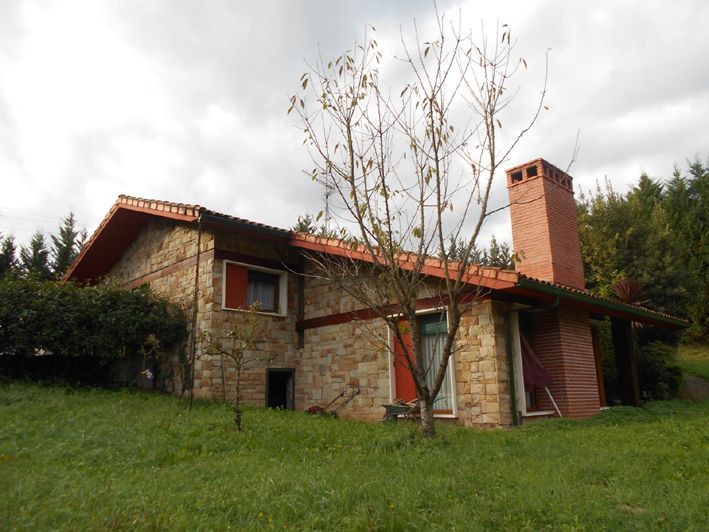 Exterior view of House or chalet for sale in Orozko  with Heating, Private garden and Swimming Pool