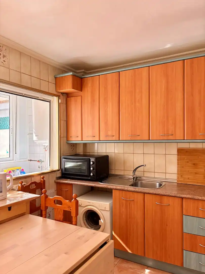 Küche von Wohnung zum Verkauf in San Pedro del Pinatar mit Klimaanlage, Terrasse und Möbliert