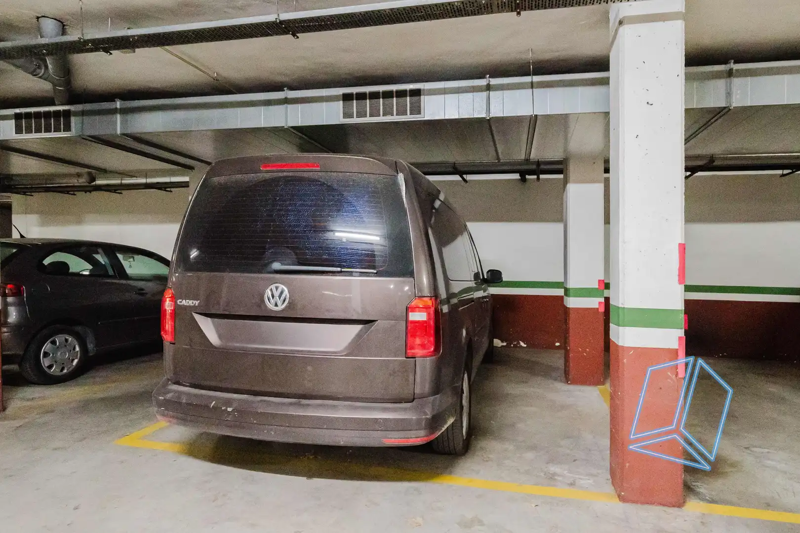 Parking of Flat for sale in Sabadell  with Terrace, Storage room and Swimming Pool